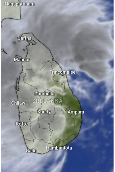 மட்டக்களப்பு பகுதியில் மையம் கொண்டுள்ள புயல்! தற்போது வெளியாகியுள்ள தகவல்.. வரலாற்றில் முதல் முறை | Titva Cyclone Latest Update Sri Lanka