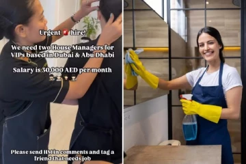 வீட்டு வேலைக்கு மாதம் ரூ.7 லட்சம் சம்பளம்: வெளிநாட்டு காத்திருக்கும் வேலைவாய்ப்பு!