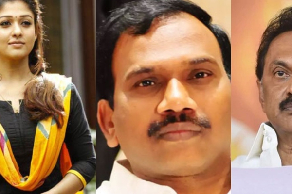 நயன்தாரா பற்றி பேசிய ராதாரவியை நீக்கிய திமுக ஆ.ராசா மீது ஏன் நடவடிக்கை எடுக்கவில்லை - அன்புமணி கேள்வி! | Nayanthara Radha Ravi Rasa Anbumani