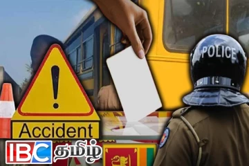 காலியில் வாக்குப் பெட்டிகளை எடுத்துச் சென்ற பேருந்து விபத்து