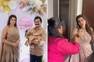 வடிவேலு காமெடியை ரீகிரியேட் செய்த ரெடின் கிங்ஸ்லி மனைவி ... வைராலாகும் காணொளி!