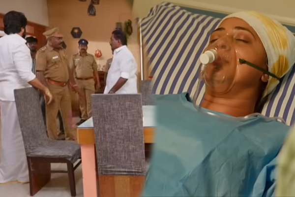 Ethirneechal: ஈஸ்வரி உடல்நிலையில் திடீர் மாற்றம்... குணசேகரனை தேடி வந்த போலிஸ் | Ethirneechal Eswari Health Condition Change