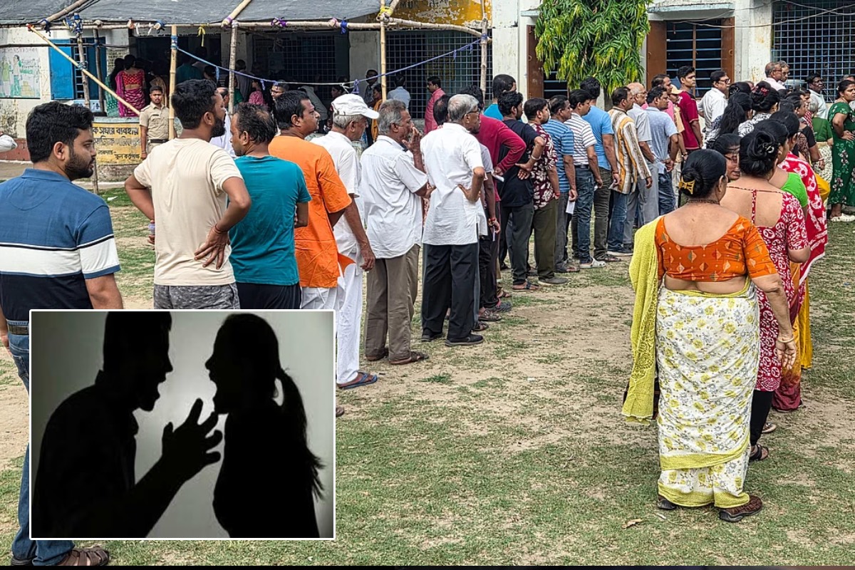 காதலருடன் மாயமான மனைவியைக் கண்டுபிடிக்க வாக்குச்சாவடியில் காத்திருந்த கணவர் | Bengal Man Waits 5 Hours For Wife Polling Booth