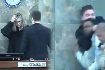 அமெரிக்காவில் நீதிபதி ஒருவரை தாக்கிய கைதி : செய்திகளின் தொகுப்பு