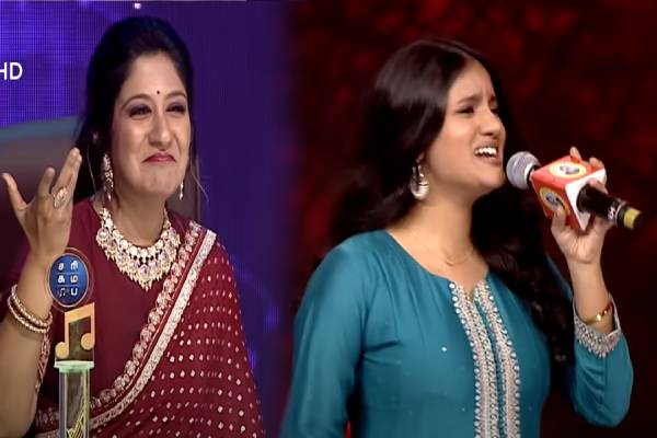 சரிகமப: இறுதிச்சுற்று போட்டியாளர்களுடன் பாடிய சுவேதா மோகன்! வைரலாகும் காணொளி | Shwetamohan Sang With Saregamapa Season 5 Finalist சரிகமப: இறுதிச்சுற்று போட்டியாளர்களுடன் பாடிய சுவேதா மோகன்! வைரலாகும் காணொளி | Shwetamohan Sang With Saregamapa Season 5 Finalist