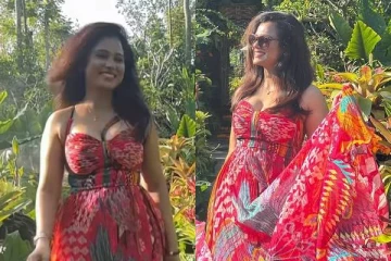 நமக்குனு ஒரு தேசம்!! கணவருடன் ரொமாண்டிக் புகைப்படத்தை பகிர்ந்த ரம்யா பாண்டியன்..