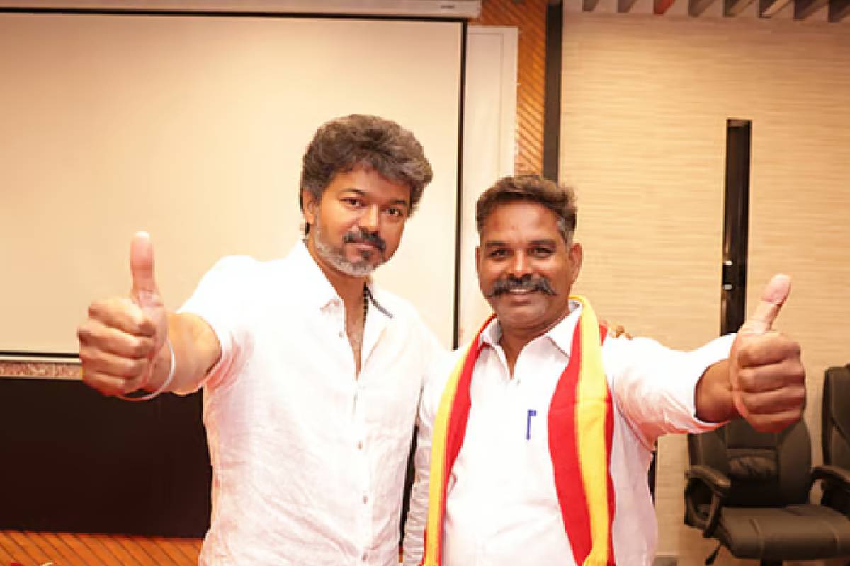 எடப்பாடியில் சுயேட்சைக்கு ஆதரவு: விஜய் | Vijay Party Candidate In Edapadi