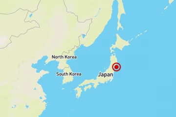 ජපානයට අදත් ප්‍රබල භූ කම්පනයක්.