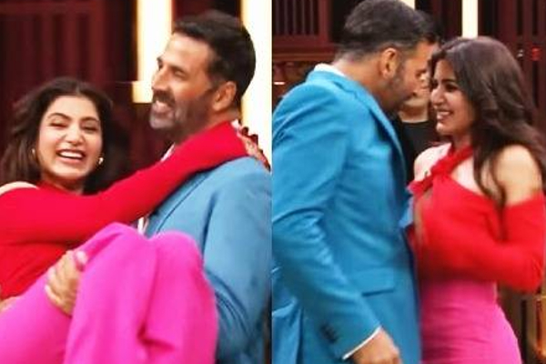 சமந்தாவுடன் நெருக்கம் காட்டும் நடிகர்....அலேக்காக தூக்கிய அக்‌ஷய் குமார்! வேறலெவல் ப்ரோமோ | Koffee With Karan 7 Samantha Ruth Prabhu