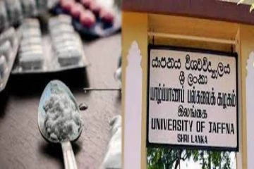 யாழ் பல்கலை மாணவர்கள் 17 பேர் போதைப்பொருளுடன் கைது...!