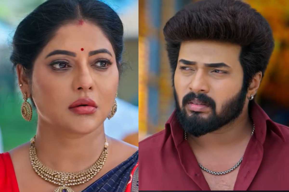 பஞ்சாயத்தை கூட்டிய சாமுண்டீஸ்வரி.. சாட்சியை அழைத்து வந்த முத்துவேல் - கார்த்திகை தீபம் இன்றைய எபிசோட் அப்டேட் | Zeetamil Karthigai Deepam Serial Oct 2Nd Episode பஞ்சாயத்தை கூட்டிய சாமுண்டீஸ்வரி.. சாட்சியை அழைத்து வந்த முத்துவேல் - கார்த்திகை தீபம் இன்றைய எபிசோட் அப்டேட் | Zeetamil Karthigai Deepam Serial Oct 2Nd Episode
