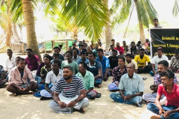 100 நாட்கள் செயல்முனைவின் 45 ஆம் நாள் போராட்டம் வாகரையில்