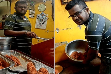 கறி விற்பனையில் மாதம் ரூ.1 லட்சம் சம்பாதிக்கும் இளைஞர்! இன்ஜீனியரிங் படித்தவர்  ஏன் மீன் வறுக்கக் கூடாதா?