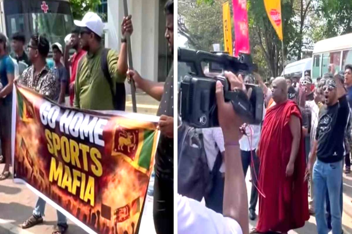இலங்கை கிரிக்கெட் நிறுவனத்திற்கு எதிராக கொழும்பில் போராட்டம் | Protest In Colombo Against Sri Lanka Cricket இலங்கை கிரிக்கெட் நிறுவனத்திற்கு எதிராக கொழும்பில் போராட்டம் | Protest In Colombo Against Sri Lanka Cricket
