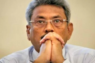 சற்று முன்னர் வெளியேறினார் கோட்டாபய !