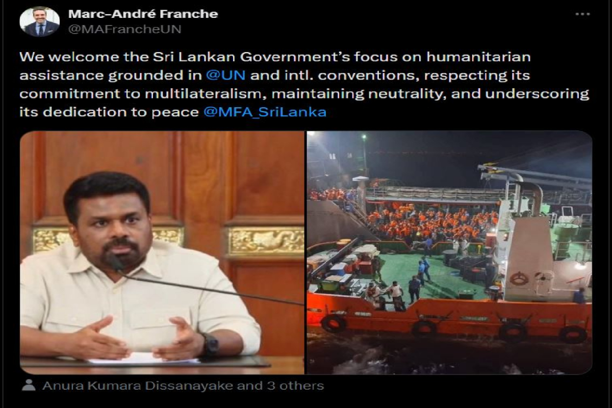 ஈரான் கப்பல் மாலுமிகள் மீட்பு : இலங்கை அரசுக்கு குவியும் பாராட்டு | Un Praises Sri Lankan Rescue Iranian Ship S Crew