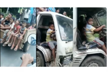 18 பேரை காரில் ஏற்றிக்கொண்டு மாஸாக கார் ஓட்டிய 8 வயது சிறுவன் - வைரலாகும் வீடியோ