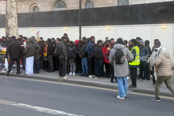 தையிட்டி விகாரைக்கு எதிர்ப்பு தெரிவித்து பிரித்தானியாவில் மாபெரும் கண்டனப் போராட்டம் | Taiyitty Issue United Kingdom Protest