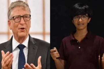 இந்திய சிறுவனை பாராட்டிய பில்கேட்ஸ்! குவியும் வாழ்த்துக்கள்