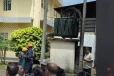 රෝහල් භූමියේ ට්‍රාන්ස්ෆෝමරයක් ගිනි ගනී