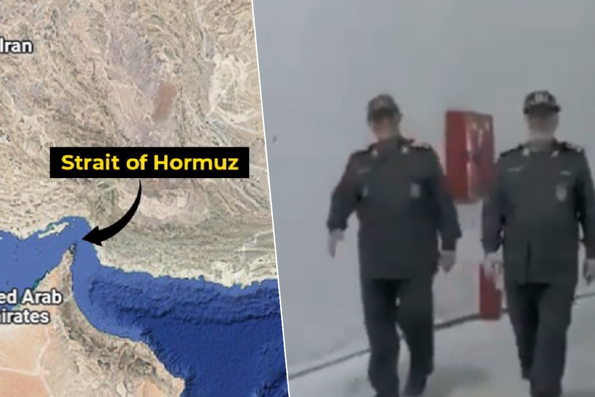 மிக இரகசியமான ஆயுதக்கிடங்கை காட்சிப்படுத்தி அதிரடி காட்டும் ஈரான்... Strait of Hormuz வழியான கப்பல்களுக்கு இலக்கு! | Iran Underground Missile City Kamikaze Drone Force