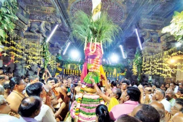 சங்கரநாராயணசாமி கோவிலில் ஆடித்தபசு திருவிழா கொடியேற்றம்