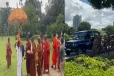 சூடுபிடித்துள்ள ஞானசார தேரர் விவகாரம்: விகார மகாதேவி பூங்காவில் முகாமிட்டுள்ள தேரர்கள்! குவிக்கப்பட்டுள்ள பொலிஸார்