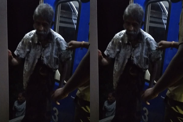 தண்டவாளத்தில் உறங்கி கொண்டிருந்த வயோதிபர்; கடும் வேகத்தில் வந்த புகையிரதம்; சாரதிக்கு குவியும் பாராட்டு | An Old Man Sleeping On The Rail Ungodly Incident