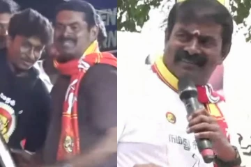 பரப்புரையின் போது சிறுவனுக்கு நடந்த சம்பவம்!! சீமான் கொடுத்த ரியாக்ஷன்..