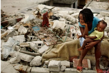 பேரழிவால் அதிர்ந்த சில மணிநேரங்களுக்குப் பிறகு ஹைதி தீவை உலுக்கிய மற்றொரு சக்தி வாய்ந்த பூகம்பம்!