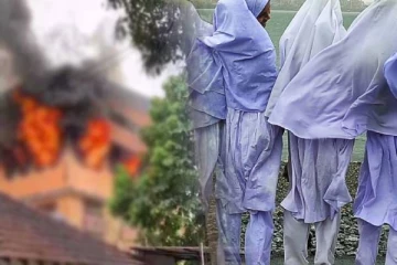 தனியார் அரபு பெண்கள் பாடசாலையொன்றில் தீ விபத்து