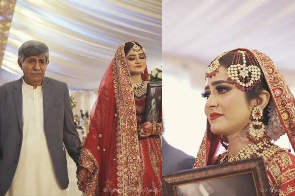 மணமேடைக்கு தாயின் புகைப்படத்துடன் கண்ணீருடன் வந்த மணமகள் - தமிழ்நாடு