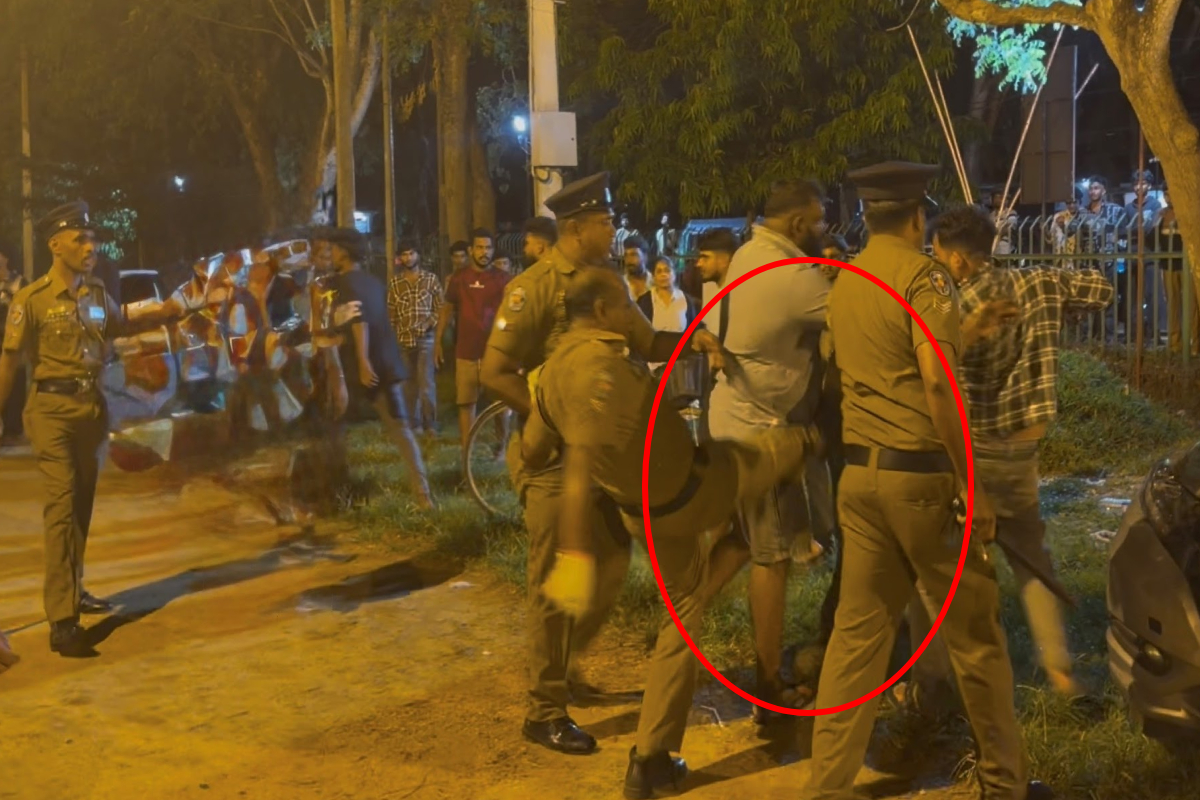 வவுனியாவில் பொலிஸார் அராஜகம்; இளைஞன் மீது பொது வெளியில் தாக்குதல்! | Police Young Man Attacked In Public In Vavuniya
