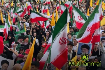 இஸ்ரேலுக்கு எதிரான வெற்றியைக் கொண்டாடும் ஈரான்..!