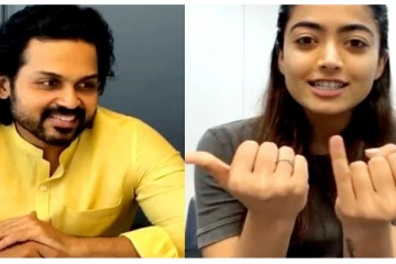 Live-ல் ராஷ்மிகாவிற்கு தமிழ் கற்றுக்கொடுத்த கார்த்தி. Rashmika & Karthi Live Interview