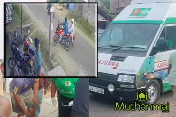 கந்தளாயில் இரு மோட்டார் சைக்கிள்கள் நேருக்கு நேர் மோதி விபத்து