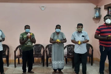 மன்னார் மாவட்ட டெலோ அலுவலகத்தில் இடம்பெற்ற முள்ளிவாய்க்கால் நினைவேந்தல் நிகழ்வு!