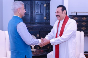 மகிந்த மற்றும் நாமலை சந்தித்த ஜெயசங்கர் (படங்கள்)