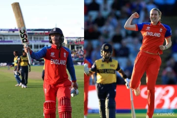 மகளிர் T20 உலக கிண்ணம்; வயட்-ஹாட்ஜ் சதத்தால் இலங்கையை வீழ்த்திய இங்கிலாந்து