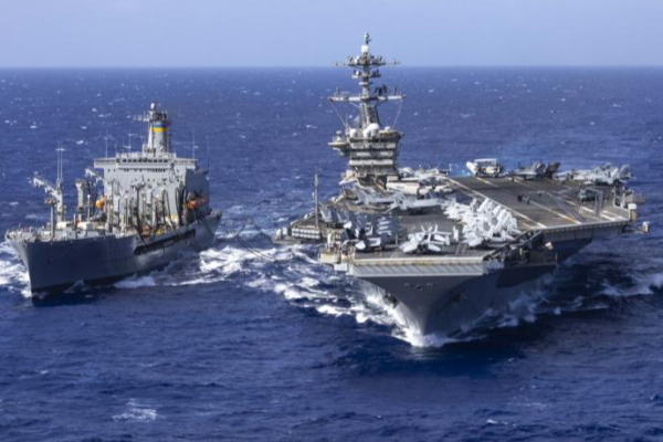 அமெரிக்க கடற்படை நடுவே நுழைந்த ரஷ்ய போர் கப்பல் - ஈரானுக்கு நகரத்தப்படுமா ரஷ்ய அணு ஆயுதங்கள்? | Russia War Ship Deployed In Iran In Us War Tension அமெரிக்க கடற்படை நடுவே நுழைந்த ரஷ்ய போர் கப்பல் - ஈரானுக்கு நகரத்தப்படுமா ரஷ்ய அணு ஆயுதங்கள்? | Russia War Ship Deployed In Iran In Us War Tension