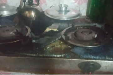 நாட்டின் பல பகுதிகளில் இன்று வெடித்து சிதறிய எரிவாயு அடுப்பு (Photos)