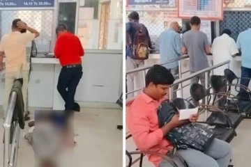 ரயில் நிலையத்தில் பரபரப்பு: பயணச்சீட்டு வழங்கும் இடத்தில் 5 மணிநேரமாக இறந்து கிடந்த நபர்!