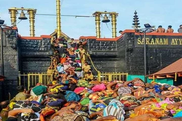 சபரிமலையில் அதிகரிக்கும் பக்தர்கள் கூட்டம் - பல மணி நேரம் காத்திருப்பு