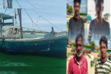 தமிழர்பகுதியில் சட்டவிரோதமாக கடற்தொழில்... அதிரடியாக நால்வர் கைது!