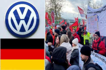 ஜேர்மனியில் Volkswagen தொழிலாளர்கள் எச்சரிக்கை வேலைநிறுத்தம்