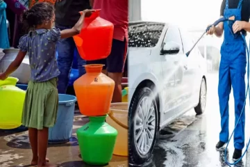 பெங்களூரு தண்ணீர் பஞ்சம்: குடிநீரில் காரை கழுவிய குடும்பங்கள் - அதிகாரிகள் அதிரடி!