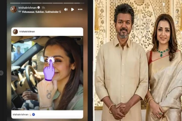 சர்ச்சைகளுக்கு மத்தியிலும் விஜய்க்கு ஆதரவு கொடுத்த த்ரிஷா! செய்த சேட்டையை பாருங்க