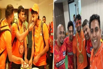 நடராஜனுக்கு தங்க சங்கிலி வழங்கியுள்ள ஐதராபாத் அணி: வைரலாகும் புகைப்படம்