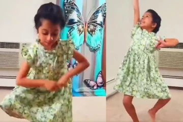 அழகு மலர் போல அபிநயத்துடன் பரதம் ஆடும் சிறுமி... இந்த வயதில் இப்படியொரு திறமையா?