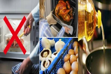 தவறி கூட இந்த உணவுகளை மட்டும் மீண்டும் சூடு பண்ணி சாப்பிடாதிங்க... ஆபத்து உறுதி!